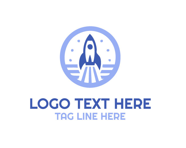 Flame Boost Rocket Tech Logo
