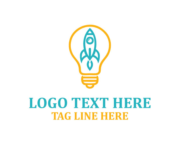 Digital Boost Rocket Tech Logo