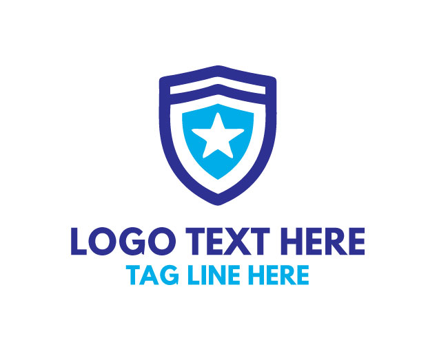 Classic Shield Star Logo