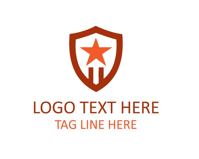 Sharp Shield Star Logo