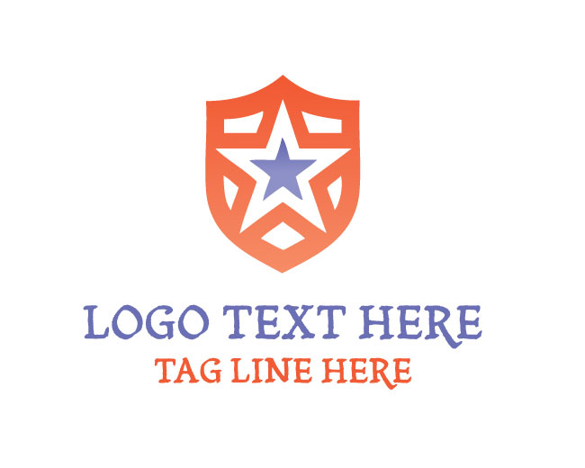 Power Shield Star Logo