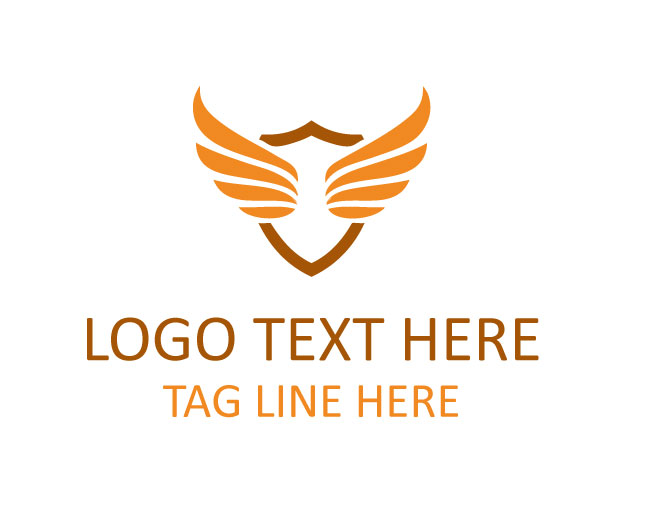 Bold Wings Shield Logo