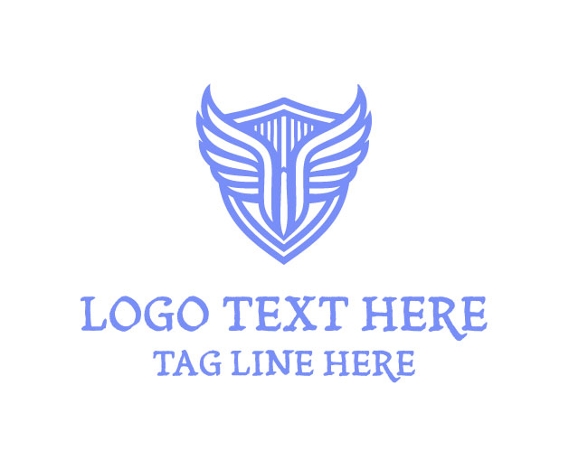 Sharp Wings Shield Logo