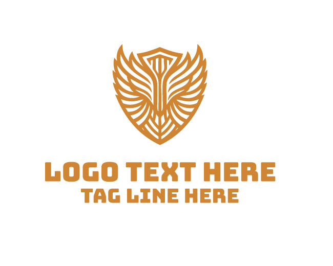 Symmetric Wings Shield Logo