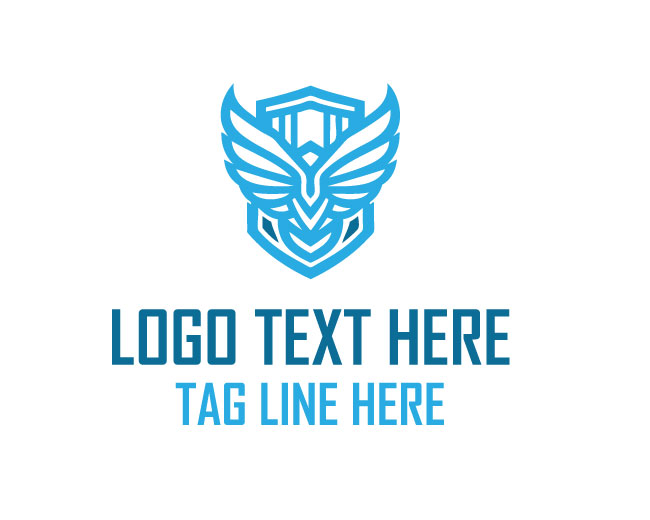Wing Flow Shield Logo