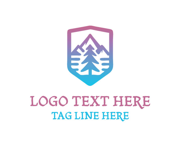 Hiking Survival Badge Logo