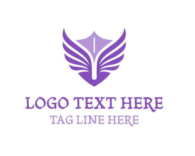 Motion Wings Shield Logo