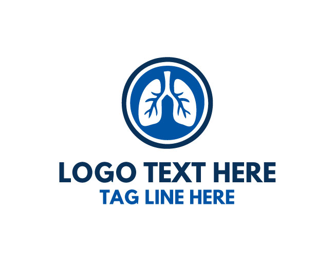 Lungs Oxygen Logo