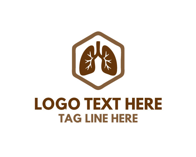 Lungs Minimal Logo