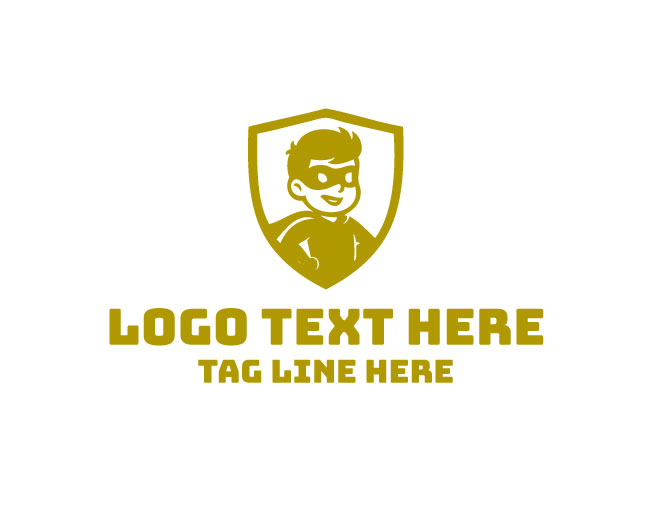 Super Hero Kid Energy Logo