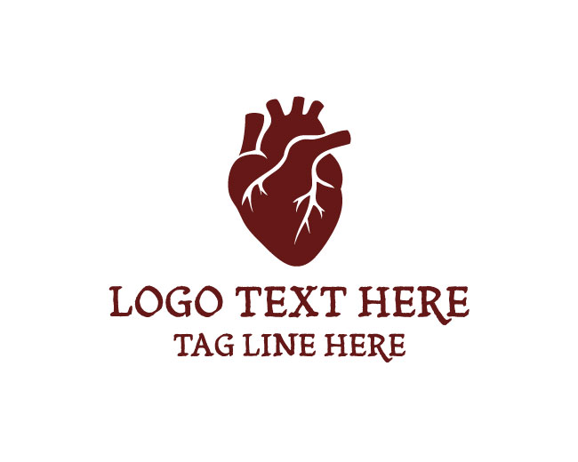 Red Human Heart Logo