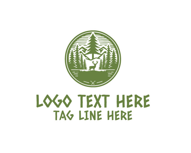 Forest Ranger Tree Logo
