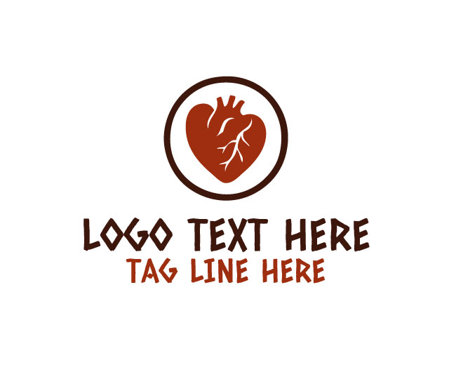  Cardiology Human Heart Logo