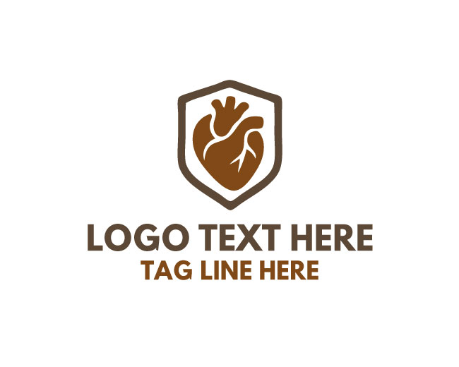 Structure Human Heart Logo