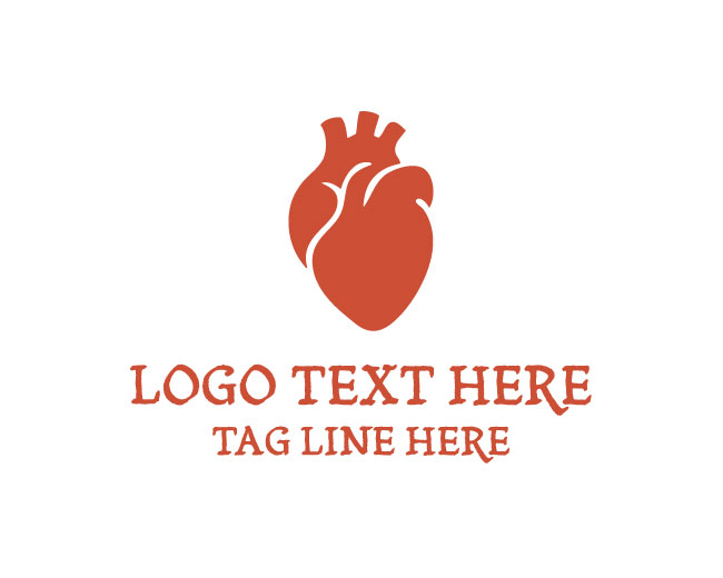  Connected Human Heart Logo