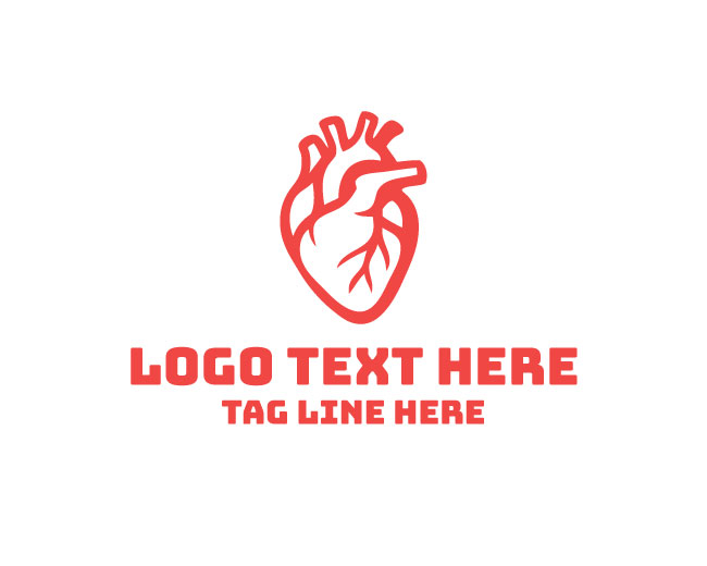Organ Core Human Heart Logo