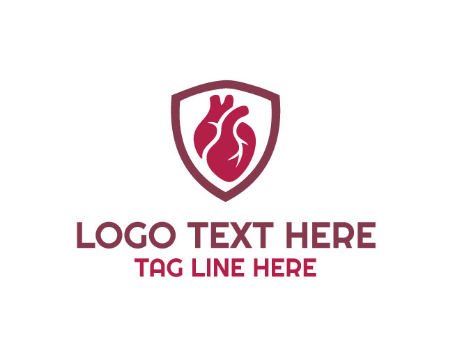 Organ Detail Human Heart Logo