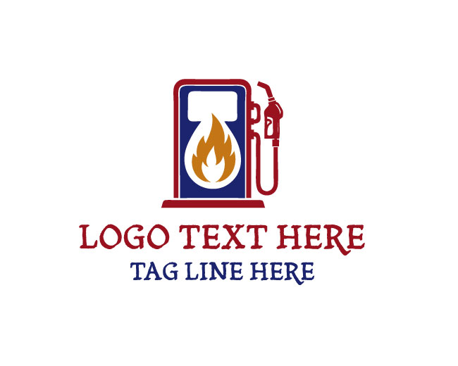 Gasoline Fuel Logo