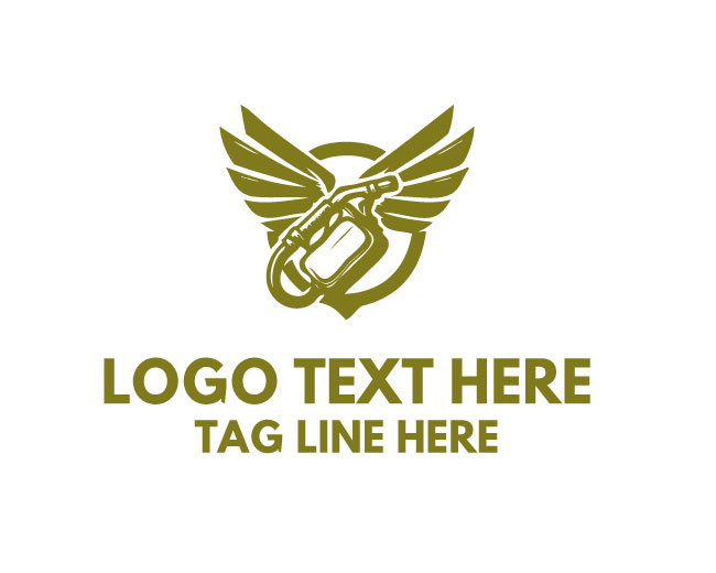 Gasoline Energy Station Logo