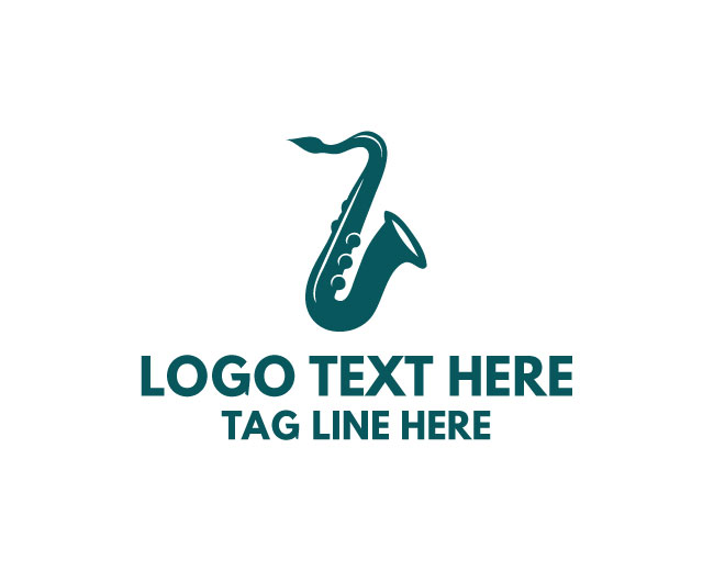 Solid Saxophone Logo