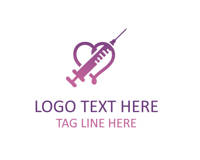 Syringe Professional Medical Logo