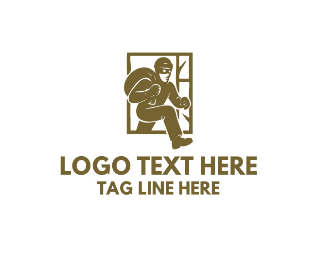 Burglar Security Logo