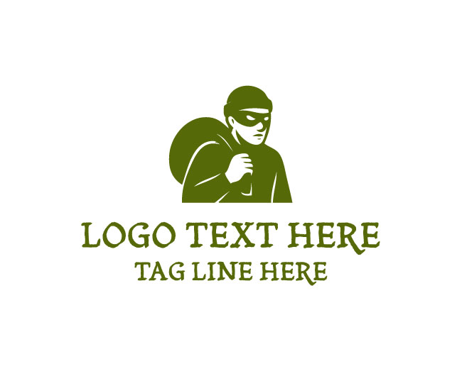 Burglar Stealth Mask Logo