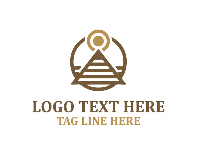 Pyramid Egyptian Logo