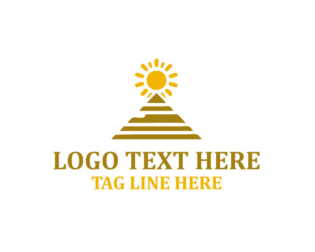 Pyramid Egyptian Logo