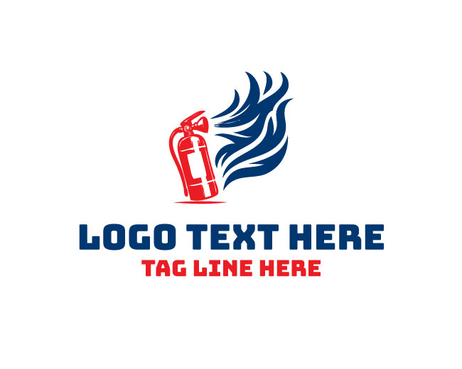  Fire Extinguisher Alert Logo