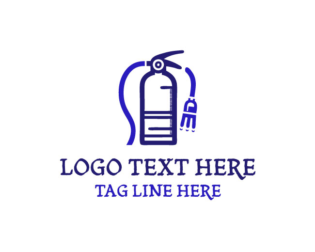 Fire Extinguisher Safety Logo