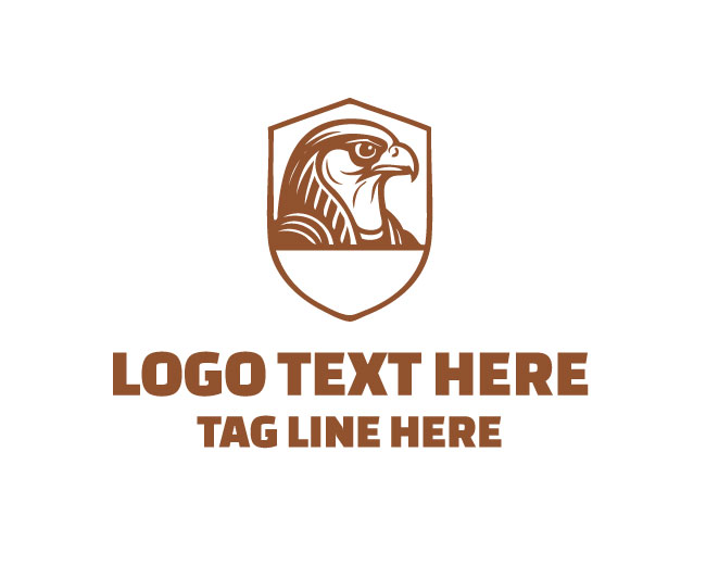 Egyptian Eagle Symbol Logo