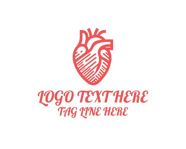 Human Body Heart Health Logo