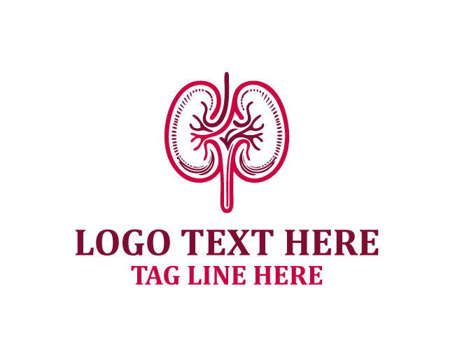 Human Body Kidney Care Logo