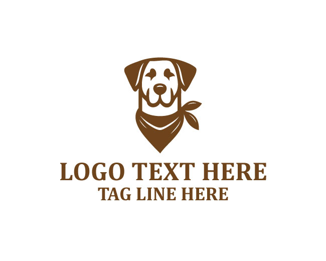 Guard Bandana Dog Logo