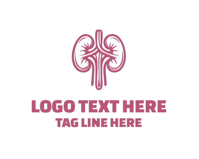 Human Body Kidney Care Line Logo
