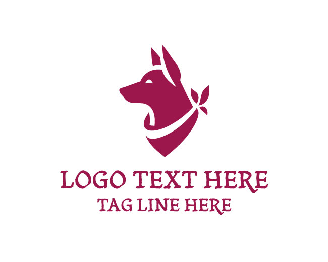 Boss Bandana Dog Logo