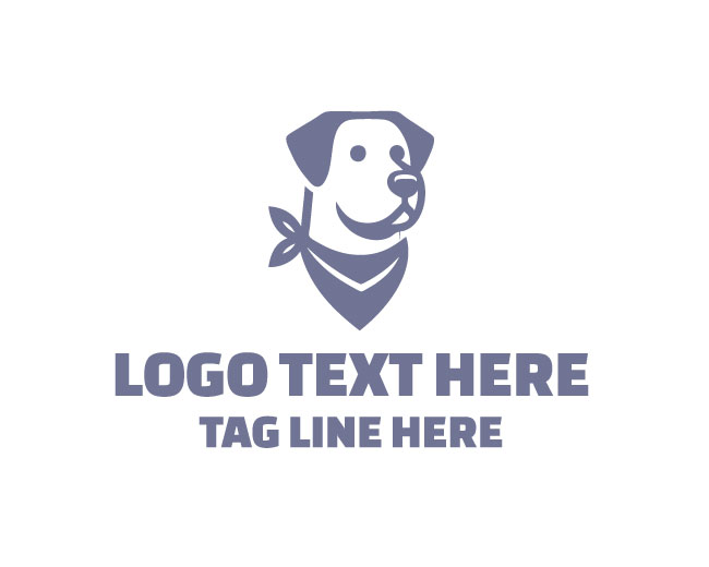  Deluxe Bandana Dog Logo