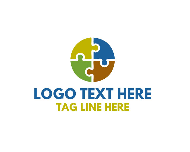 Puzzle Teamwork Logo