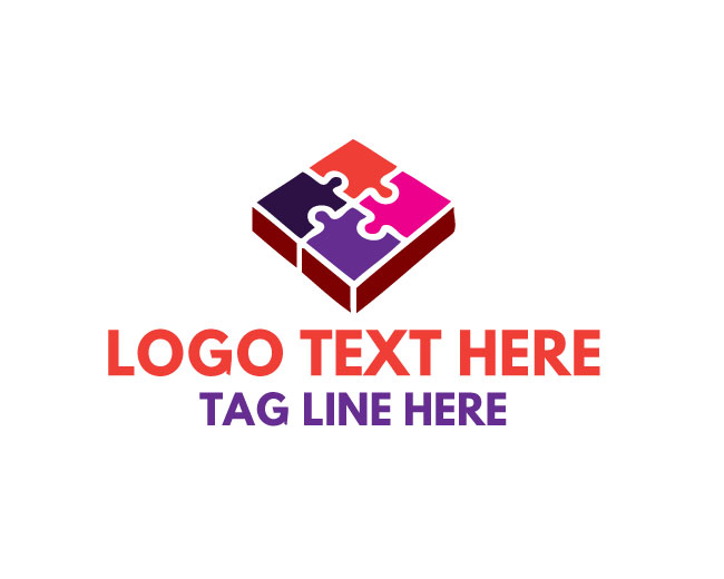 Puzzle 3D Logo 