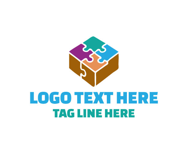 Puzzle 3D Logo