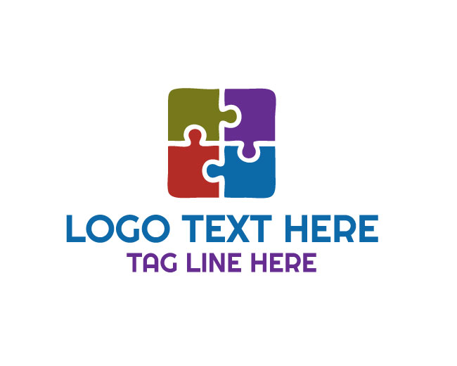 Puzzle Abstract Logo