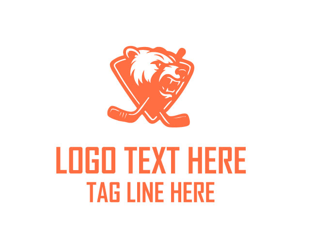  Hockey Stick  Logo