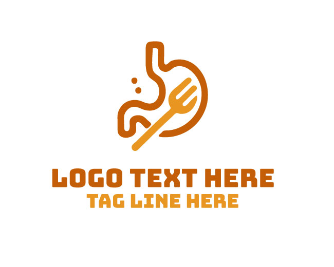 Digestive System Stomach Logo