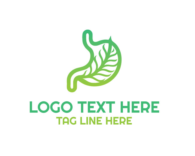 Detailed Stomach Logo