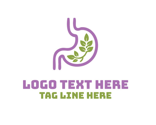 Abstract Motion Stomach Logo
