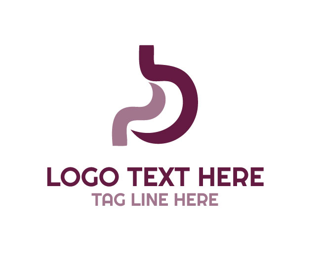 Modern Clean Stomach Logo