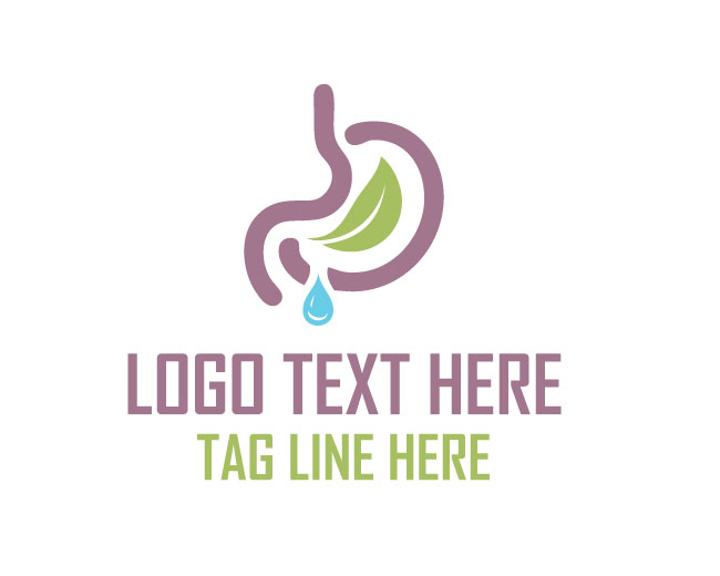 Abstract Core Stomach Logo