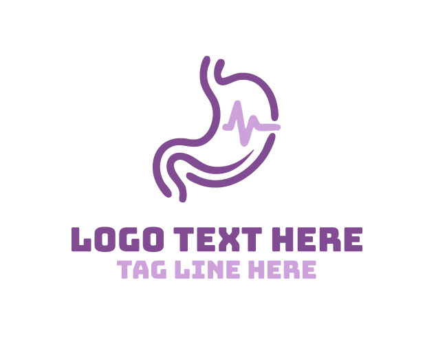 Abstract Rhythm Stomach Logo
