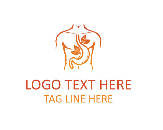 Abstract Layer Stomach Logo